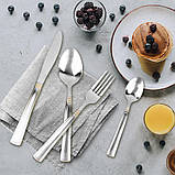 Столовий набір MR-1523G-24 предметів, фото 3