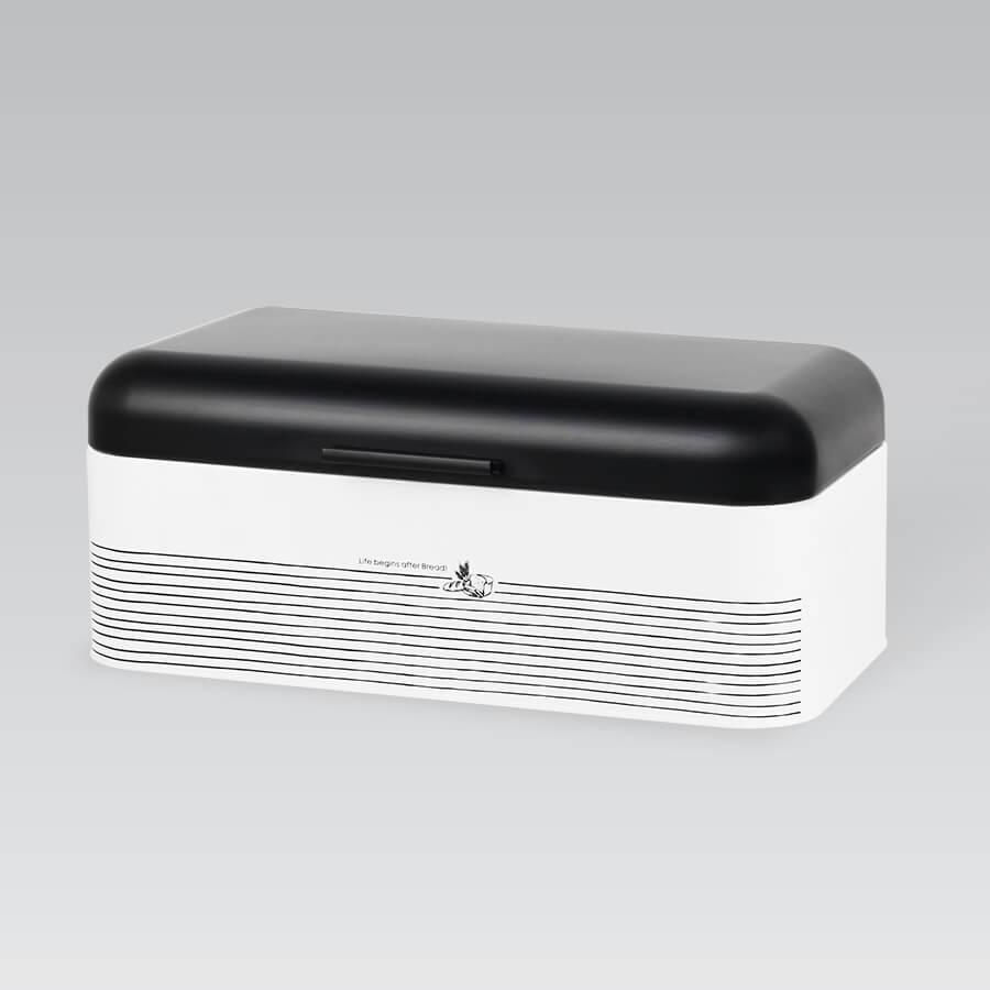 Хлібниця металева з кришкою Maestro (MR-1772), фото 1