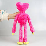 М'яка Іграшка Кіссі Міссі Huggy Wuggy Poppy Playtime, 40 см Рожевий, фото 4