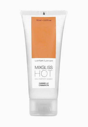 Лубрикант на водній основі MixGliss HOT CANNELLE (70 мл) Кориця, фото 2