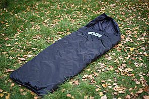 Спальний мішок туретичний зимовий із чохлом 200х70 см Чорний