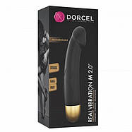 Вібратор Dorcel Real Vibration M Gold 2.0, діам 3,7см, що перезаряджається, для точки G, фото 3