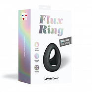 Ерекційне кільце подвійне Love To Love FLUX RING - BLACK ONYX, фото 3