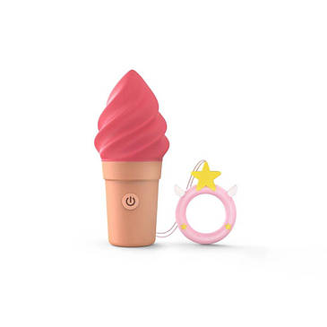 Люблю любити Cand'ice-Raspberry Jolly Vibrator, фото 2