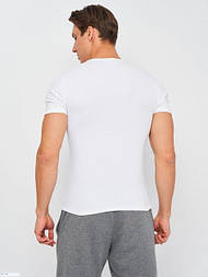 Футболка Kappa T-shirt Mezza Manica Girocollo білий XL Чоловік K1305 Bianco-XL
