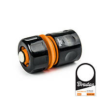 Конектор 3/4", POWER JET - STOP, BLACK LINE, ярлик, ECO-PWB2165