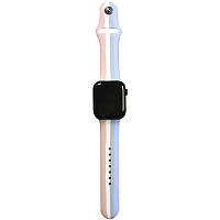 Силиконовый ремешок Rainbow для Apple watch 38mm / 40mm