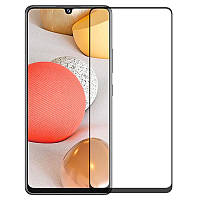 Захисне скло XD + (full glue) (тех.пак) для Samsung Galaxy A52 4G / A52 5G (Чорний)