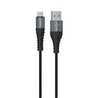 Кабель зарядки для телефона, планшета Hoco X38 Cool MicroUSB (1m) Черный