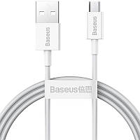 Кабель зарядки для телефона, планшета Baseus Superior Series Fast Charging MicroUSB Cable 2A (2m) (CAMYS-A)