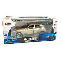 Іграшкова машинка металева Maserati Levante Мазераті Леванте бронза, звук, світло, інерція, відкр. двері, капот, багажник, 14*6*5, фото 7