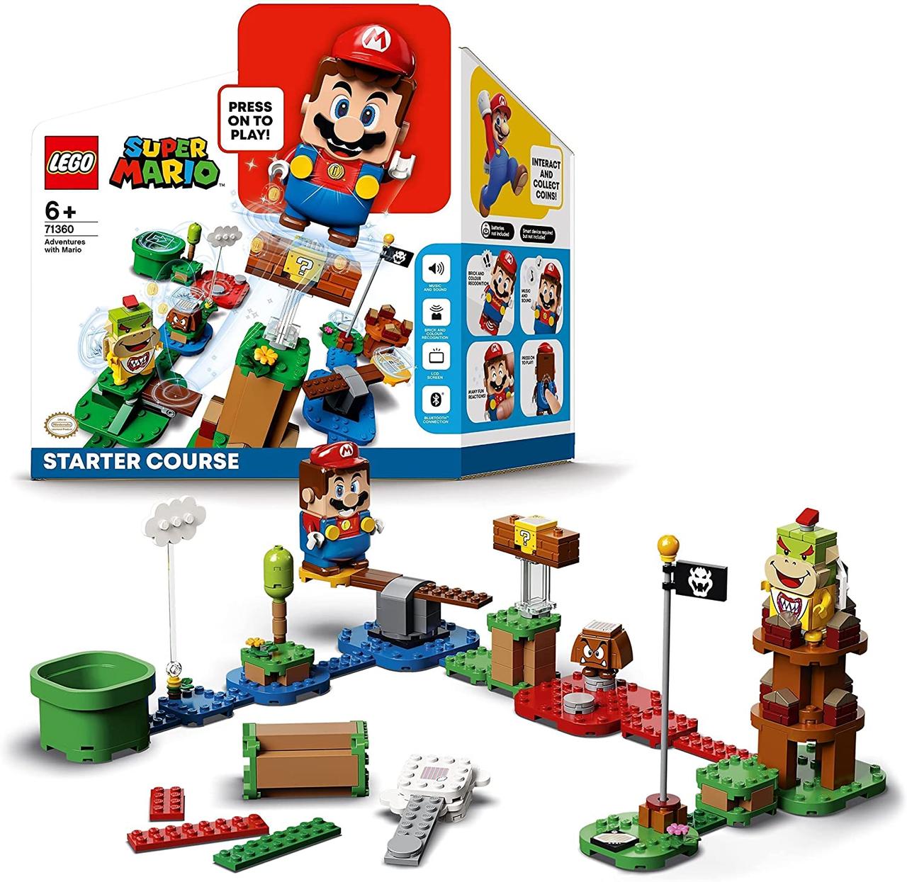 LEGO Super Mario 71360 Пригоди з Маріо. Стартовий набір конструктр Лего Маріо (71360)