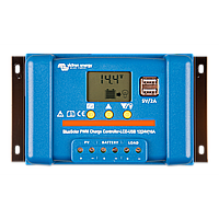 Контролер заряду BlueSolar PWM-LCD&USB 12/24V-10A