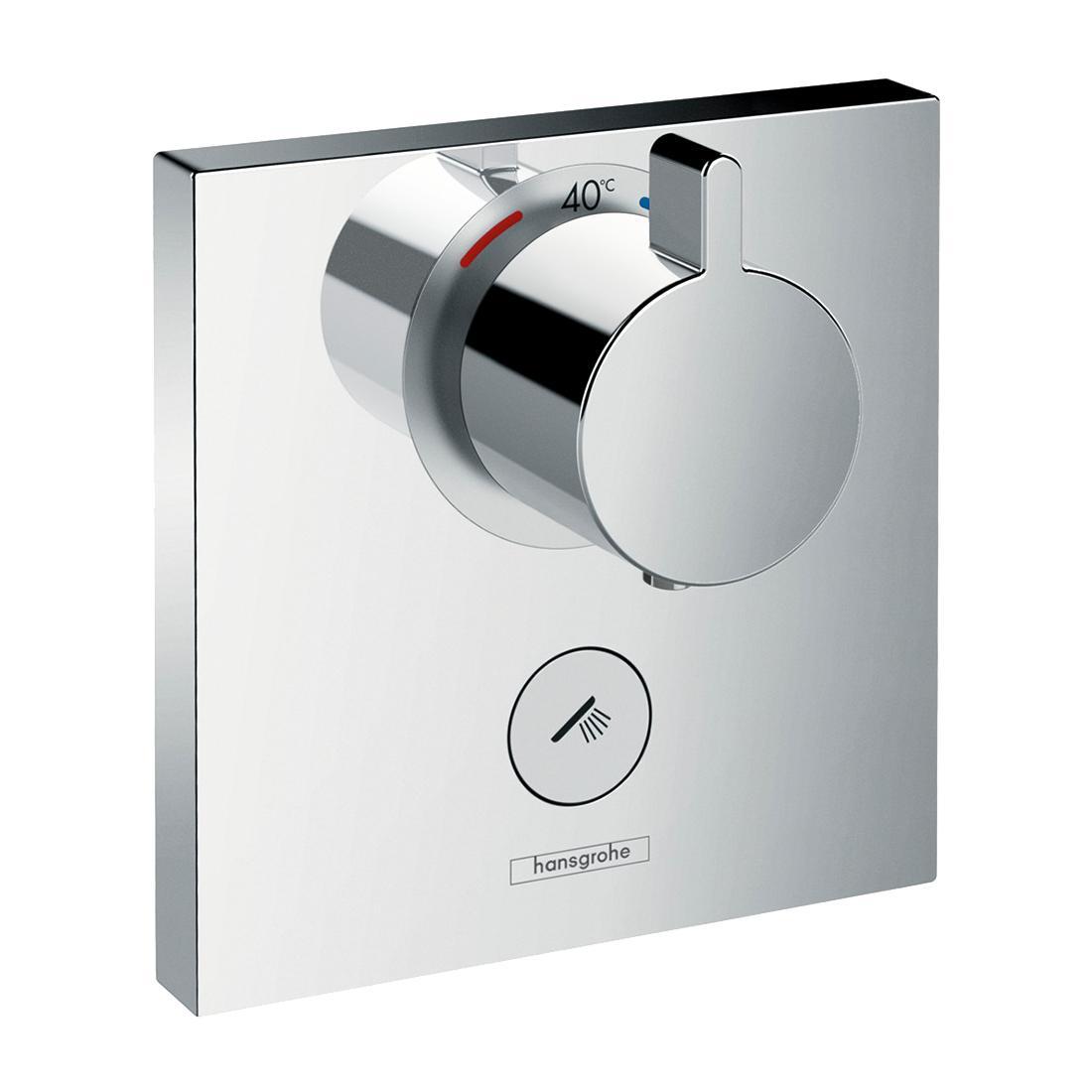 SHOWERSELECT Highflow термостат, що вбудовується без під'єднання шланга