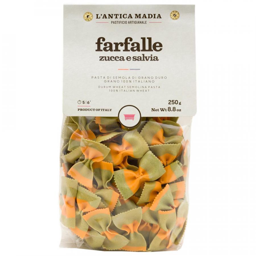 Макарони бантики ручної роботи гарбуз та шавлія 250г, фото 1