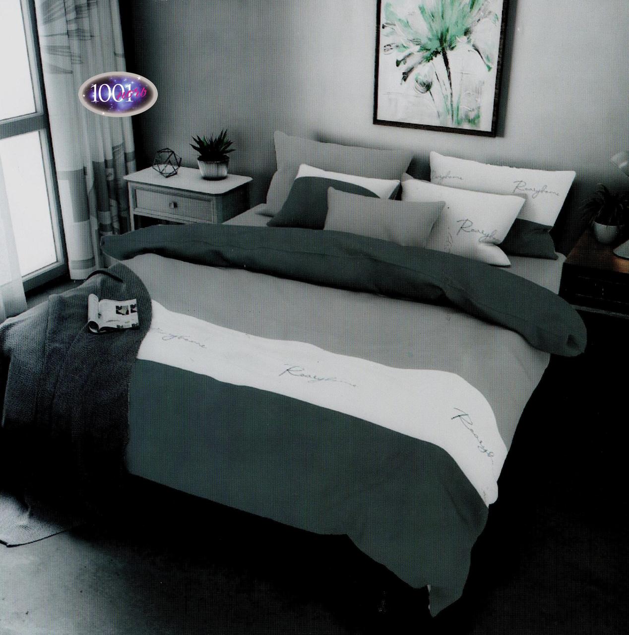 Набір постільної білизни Бязь Голд Люкс №бл394 Євро 220х240, фото 1