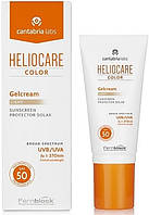 Тональный солнцезащитный гелькрем для нормальной и сухой кожи Heliocare Color Gelcream Light SPF50 50 мл