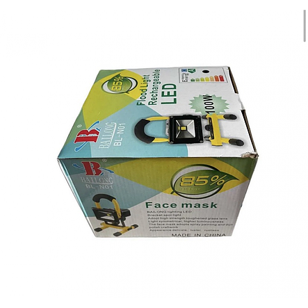 Прожектор переносний туристичний на акум.ліхтар Bailong BL-N01, фото 2