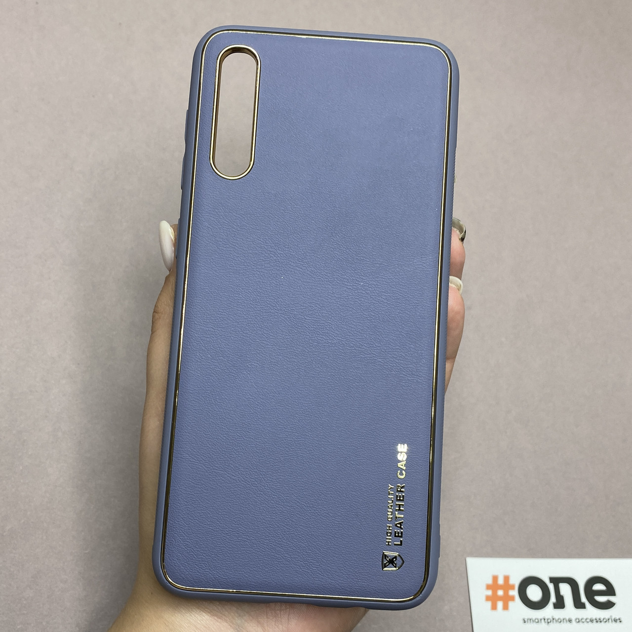 Чохол для Samsung Galaxy A50s шкіряний матовий чохол на телефон самсунг а50с лавандовий u9h