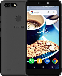 Tecno POP2F 1/16Gb Midnight Black Гарантія 1 рік (*CPA -3% Знижка)_K