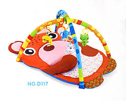 Килимок D118 розвиваючий для малюків ведмедик