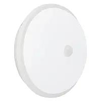 Потолочный LED светильник 20W с датчиком движения 6400К белый IP44 HOROZ ELECTRIC BOLKAR-20