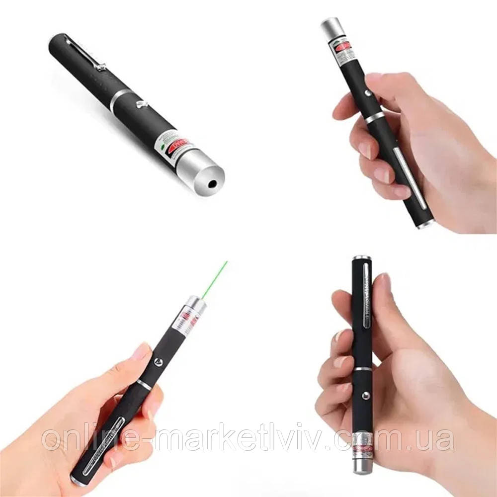 Лазерная указка зеленая Green Laser Pointer 8410 / Зеленый лазер / Лазерный указатель - фото 9 - id-p1708563410