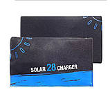 Сонячна паналь заряджання SOLAR, IHOPLIX (SUAOKI) 28W QC 3.0 Сонячна зарядка, фото 3