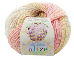 Пряжа Baby wool batik Alize-2807