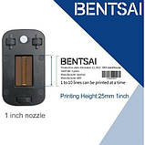 Картридж сольвентний BENTSAI EB21BL (чорний) для маркіратора Bentsai В35,В80,В85, фото 3