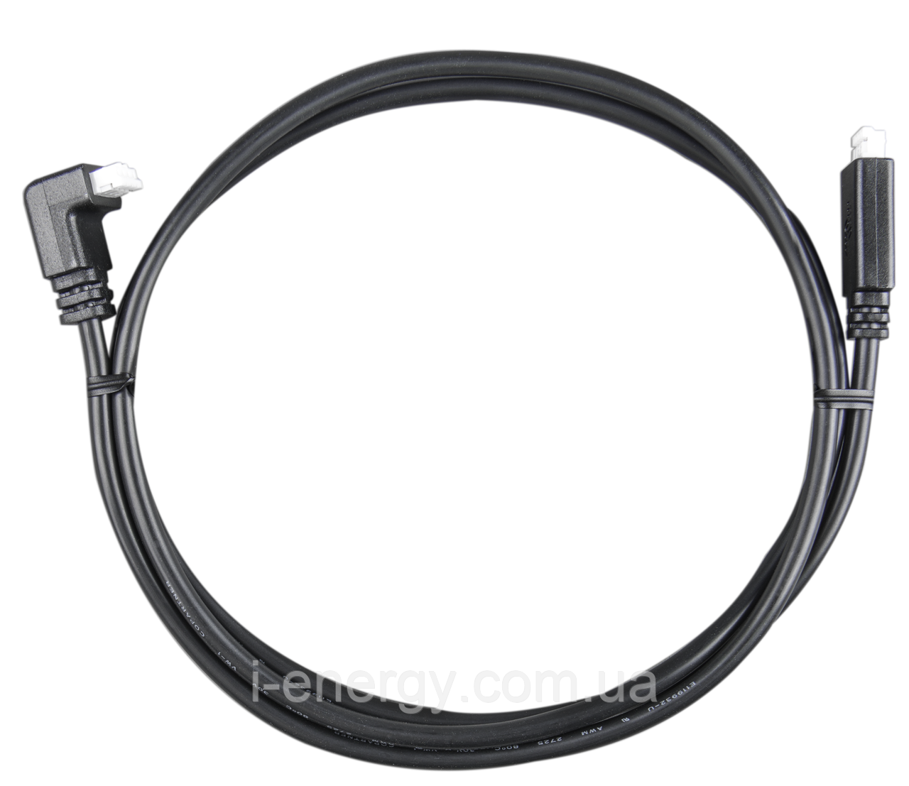 Кабель VE.Direct Cable 0,9 м ASS030531209 Victron Energy (з роз'ємом зігнутим на 90 градусів)