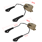 Кріплення на шолом, каску для навушників Howard Impact Sport/Pro/Bolt, Earmor M31/M32, Coyote, фото 2