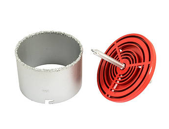 Свердло корончасте для плитки GRANITE 103 мм вольфрамове напилення з платформою 2-08-203