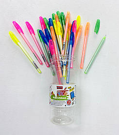 Ручка Масляна D`Fine Pearl синя №411080 4788Ф 1 вересня Індія