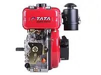 Двигун Tata 173D дизельний для мотоблока з виходом валу під шпонку 20 мм, фото 4