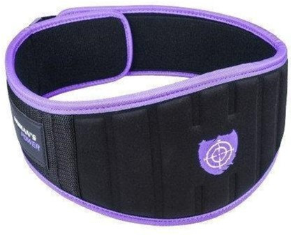 Пояс неопреновий для важкої атлетики Power System Woman Power PS-3210 Purple L