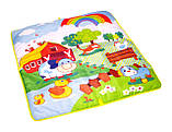 Килимок ігровий для малюків 81536, брязкальця, люстерко, грызунки, пискавка, фото 3