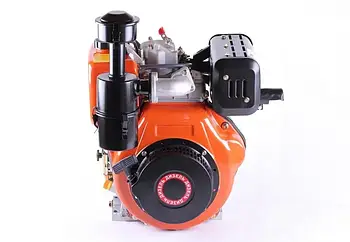 Дизельний двигун для мотоблоку Tata 186F з виходом валу під шпонку 25 мм