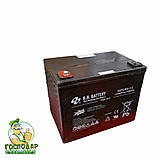 Акумуляторна батарея BB Battery MPL 80-12 AGM (12V, 80 Ah) гелевий, фото 2