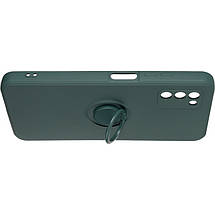 Чохол Gelius Ring Holder Case для Samsung A035 (A03) Dark Green, фото 4