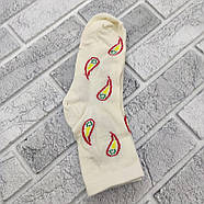 Шкарпетки жіночі 2 сорт весна/осінь р.23-25 малюнок світле асорті ТОП-ТАП 30036871, фото 2
