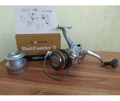Котушка Salmo Diamond Baitfeeder 5 4000 BR (2440BR), фото 3