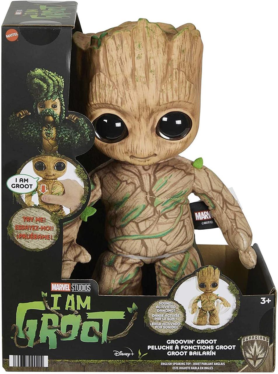 Інтерактивний грут, що танцює і говорить Groovin 'Groot Dancing and Talking Plush