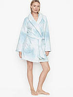 Плюшевый халат - Logo Short Cozy Robe от Victoria s Secret США