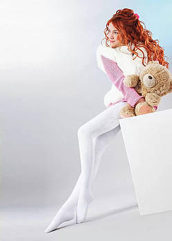 Колготки 250 ден дитячі махрові теплі Giulia Merry 250 чорні сірі 128-134 140-46