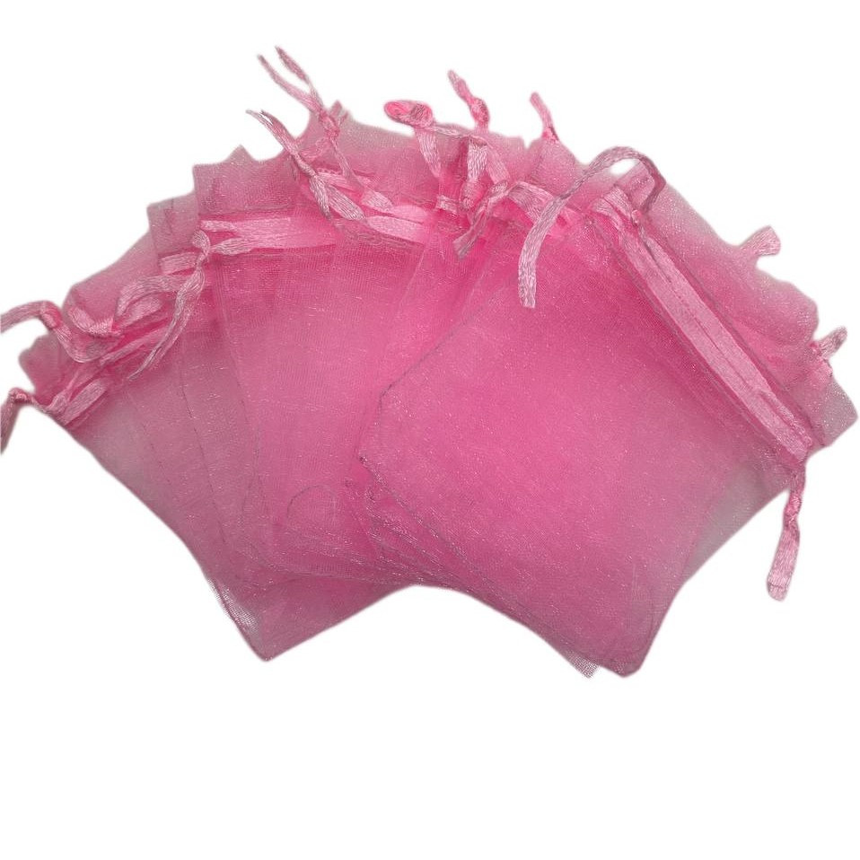 Купить Подарочные мешочки для изделий 10 шт 38258 розовые размер 7х9 см ...