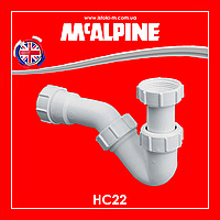 Сифон для биде 1 1/4 х32 мм без слива HC22 McAlpine