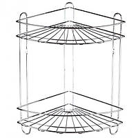 Полиця у ванну кутова A-PLUS 22.2 х 22.2 х 32 см (1160)