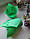 Форми паперові для кексів "Тюльпан зелений" 60*80 мм 10 шт, фото 3
