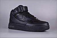 Мужские кроссовки Nike AF1 Black Winter